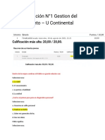 Autoevaluación N1 Gestion Del Conocimiento