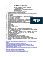 Técnicas Diagnóstico Molecular