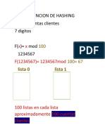 Funcion de Hashing y Arboles Clase 14 Discreta