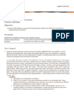 Database Design 3-2: Practice Activities: ER Diagramming Conventions