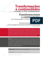 Transformacoes e Continuidades Da Univer