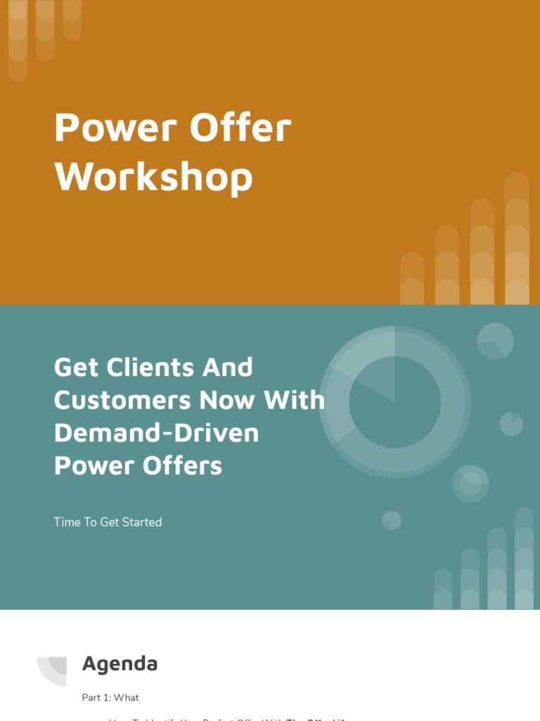 1591627669884power Offer Workshop | PDF | Marketing | Customer