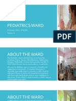 Pediatrics Ward: Facilitator/ HEAD NURSES: Bsn4A-D