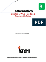 Math9 Q4 Week2 TrigonometricRatios v4