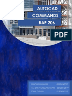 Autocad Commands BAP 206
