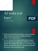 Al wala wal baro’