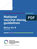 National Vaccine Storage Guidelines Strive For 5