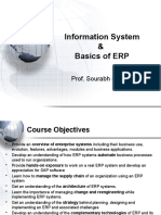 Information System & Basics of ERP: Prof. Sourabh Sharma