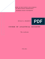 Course of Analytical Geometry