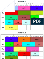 SMAN 1 Timetable