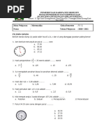 Soal Matematika Kelas 5 Kurikulum Merdeka | PDF