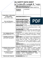 (Ivmvqwbk ' E I Wbivcëv Welqk Z - Vejx) : Material Safety Data Sheet