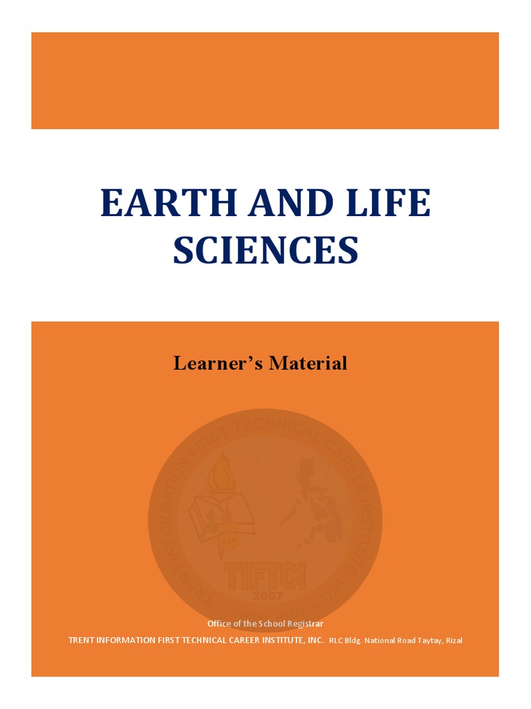 Earth and Life Module Week 2 | PDF | Earth | Ecosystem