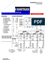 Disain Beton Prestress Slab-Balok Persegi