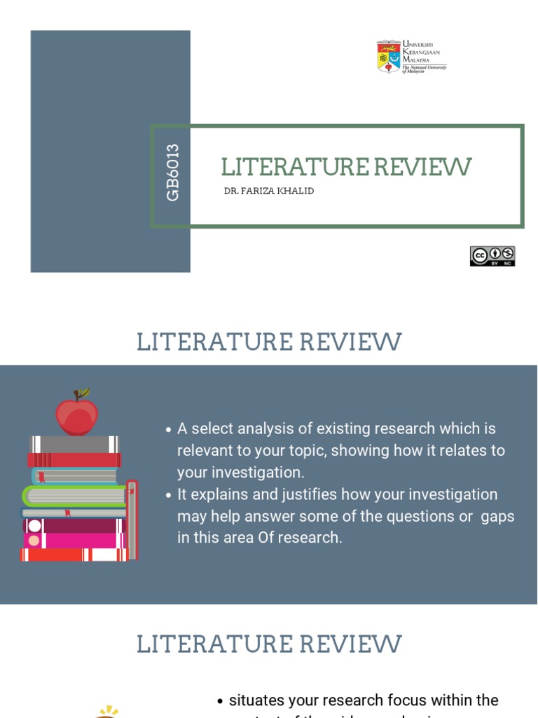 Literature Review Gap Analysis PDF Cognition Science