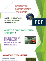 Environmental Science: An Introduction