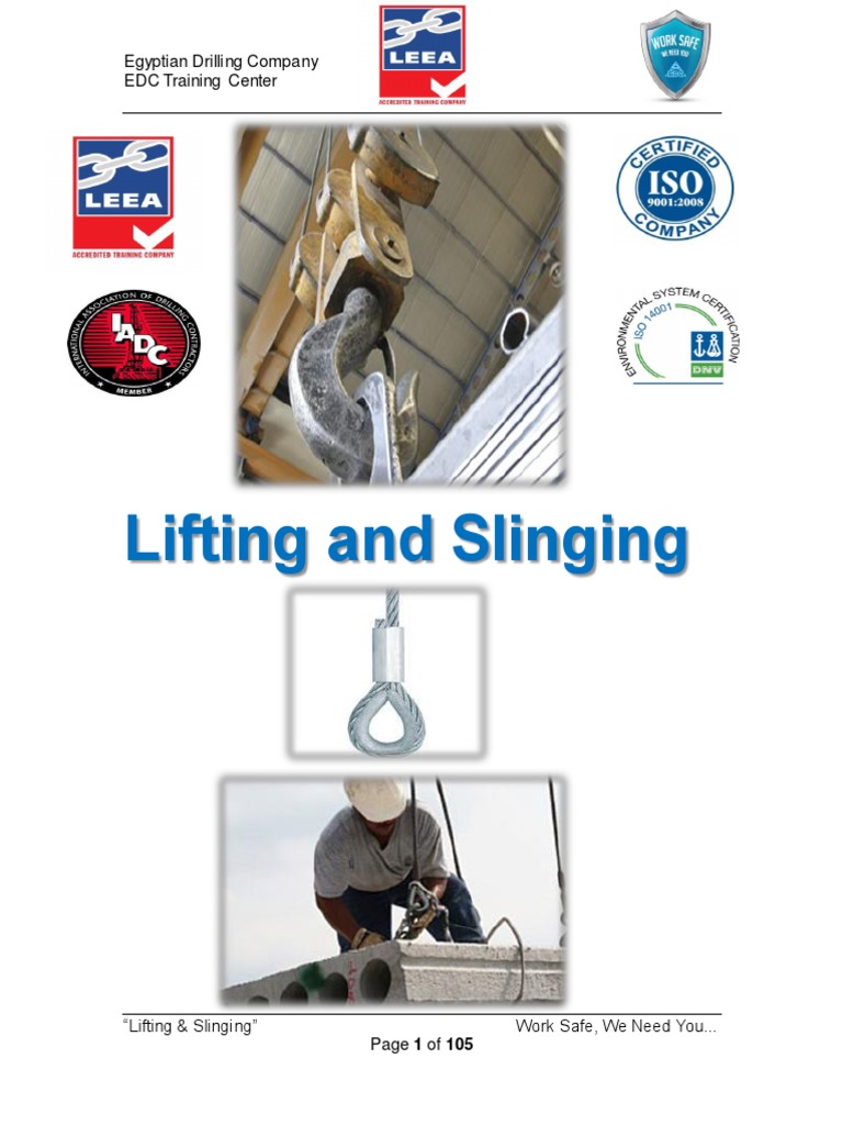 Lifting Equipment Safety A Comprehensive Guide to Lifting and Slinging