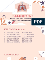 Kelompok 3 - 3a - PPT Efusi Pleura