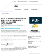 What Is Standard Deviation and How To Calculate It With An Example Calculation