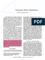 Recurrent Traumatic Elbow Dislocation: Francis M.D