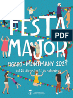 Programa de La Festa Major Del Figaró-Montmany