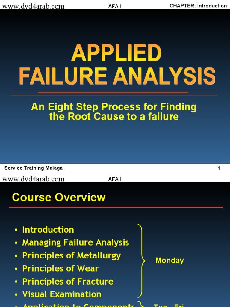 An Eight Step Process For Finding The Root Cause To A Failure | PDF ...