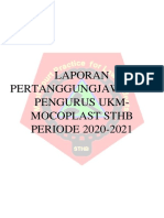LPJ Pengurus UKM-MOCOPLAST STHB 2020-2021