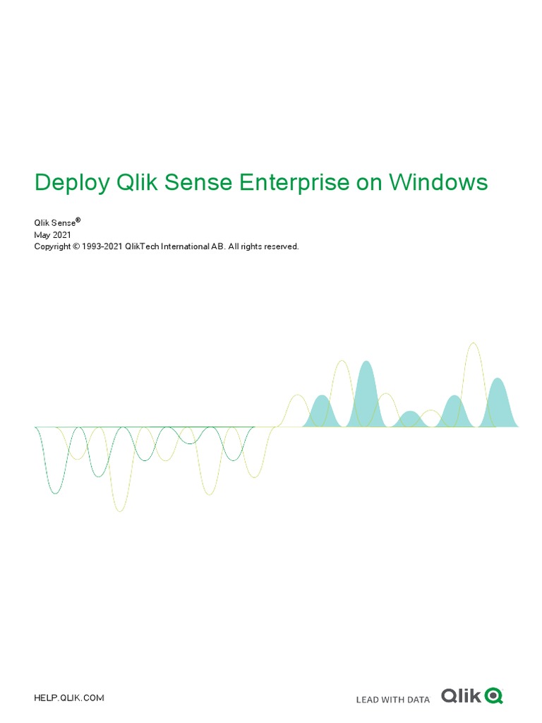 Deploy Qlik Sense Enterprise On Windows | PDF | Microsoft Windows ...