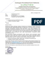 Surat GAPKINDO 256 Penyampaian Informasi Pengajuan Tambahan Jam Kerja Selama PPKM