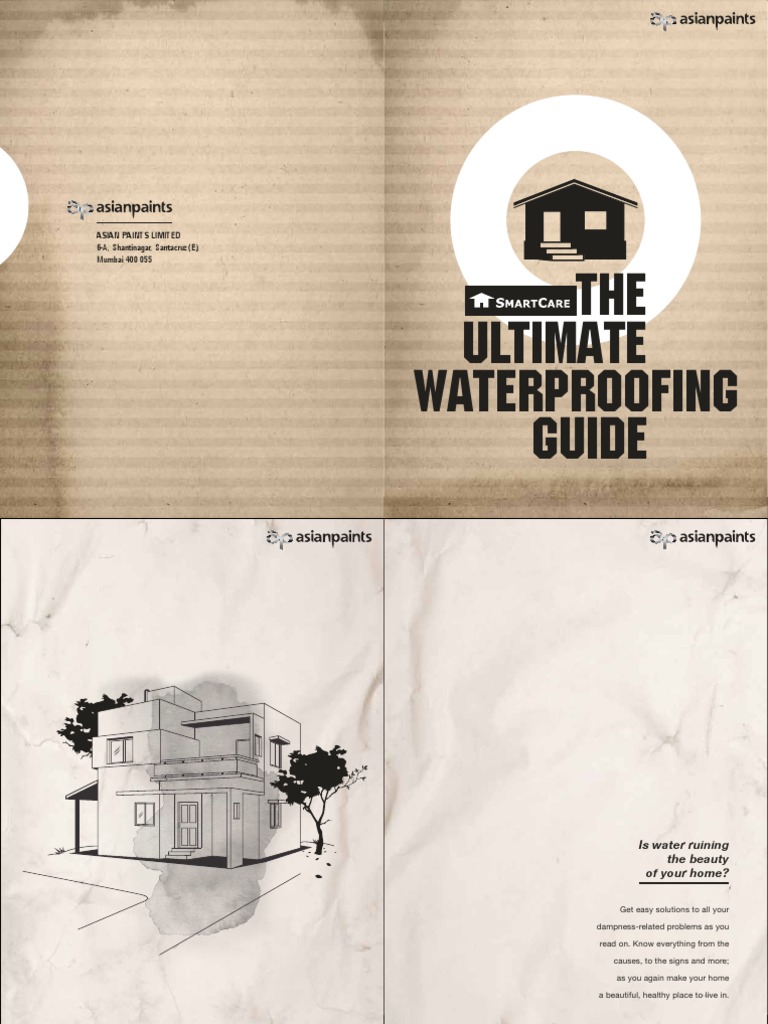 Waterproofing Guide THE Ultimate: Asian Paints Limited | PDF | Plumbing ...