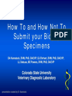How To and How Not To Submit Biopsy Specimens