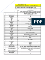 Technical Data Sheet (Triad Cable For Gas Detector)