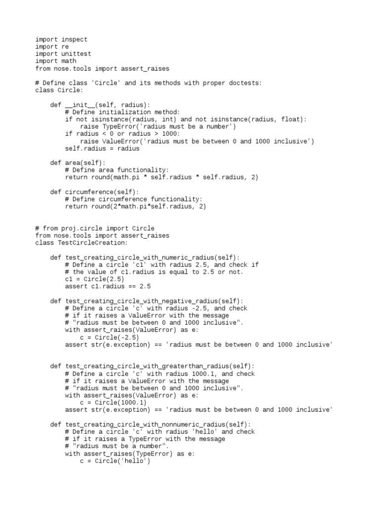 Nose Git | PDF | Circle | Area