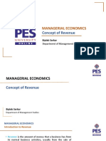Managerial Economics: Concept of Revenue