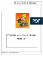 Systems Analysis SAD NOTES