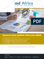 Advanced Data Analysis Expression (DAX)