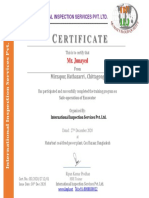 Certificates Training - Selim