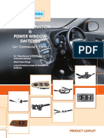 Minda - Lever Combination & Power Window Switch - Leaflet