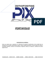 Portafolio Termoformas Pix 2015