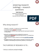 Engineering Research Methodology01 Research Questions