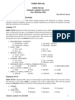 Aptitude Model Exam Grade 12 PDF
