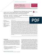 Biology of Blood and Marrow Transplantation