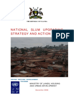 Uganda The National Slum Upgrading Strategy and Action Plan 2008