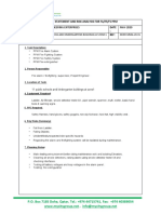 PPM Method Statement and Risk Analysis