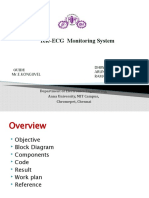 Tele-ECG Monitoring System: Guide Mr.E.Konguvel Dhiwahar C V Arun Kumar S Raman G