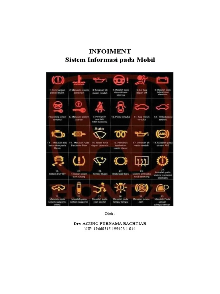 Simbol Indikator Penting Mobil | PDF