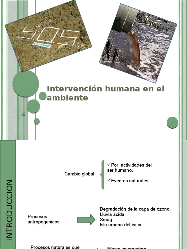 Ambiental | PDF | Impacto humano en el medio ambiente | Ecosistema
