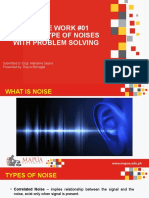 Course Work #01 Noise & Type of Noises With Problem Solving