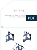 Dentatus: More Than 85 Years of Swedish Quality in The Global Dental Service