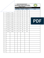 Internal Fire Jockey Pump Monitoring Sheet